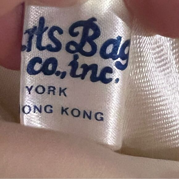 Vintage Beaded Ivory & Silver evening bag - Picture 14 of 16